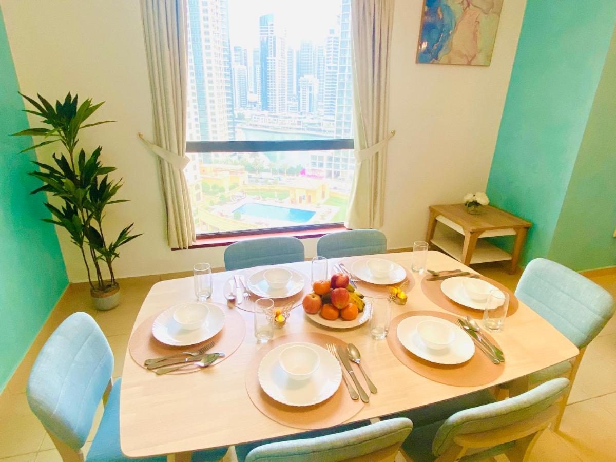 Luxury Casa - Gem Marina View Apartment 1-Bedroom Jbr Beach Dubai Exteriör bild