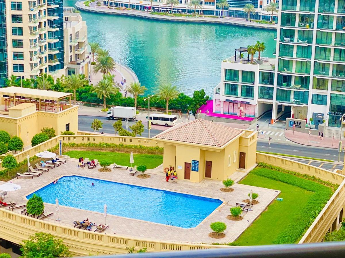 Luxury Casa - Gem Marina View Apartment 1-Bedroom Jbr Beach Dubai Exteriör bild